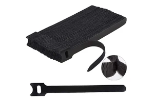 Reusable Cable Ties Adjustable Cord Straps Self-Locking Nylon Cable Organizer Cord Wrap Hook Loop