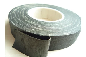 Black Aging Resistant Cotton Fabric Insulation Tape for Low Voltage Wire Wrapping, Motor Insulation, Household Circuit Repair