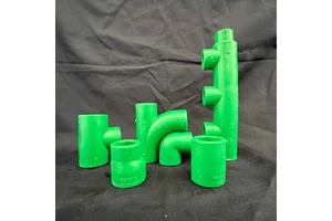 Widely Used Multi-purpose White/grey/green Ppr Pipes and Fittings in a Full Range of Sizes and Specifications