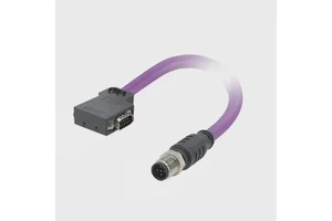 High Quality IP67 Waterproof Plug Connector DIN Manufactured Quality M12 A-Coded 5-Pin 90-Degree Industrial Cable Connector