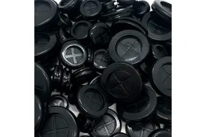 Rubber Grommet Kit Firewall Grommet Wire Grommet Double Sided Rubber Hole Plug with Retractable Box Knife for Wire Protection