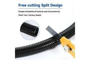PA66 Conductive PVC Electrical Conduit Flexible Waterproof Corrugated Wire Pipe High-quality Conduits & Fittings