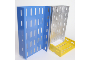 150mm Powder Coated Galvanized Perforated Cable Tray Including Cover Wires Cables & Cable Assemblies Made of Steel