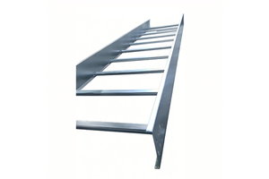 200*150 Steel Hot-dip Galvanized Ladder Cable Tray High Quality From Factory for Communication Power Engineering