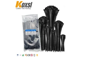 China Supplier Self-Locking Eco-Friendly Nylon PA66 Cable Ties 300mm 7.6mm