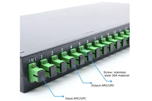 Wholesale Slide Type 96/48/24 Port ODF Fiber Optic Patch Panel 1U 19 Inch Frame SM/MM/OM3 Telecom Use