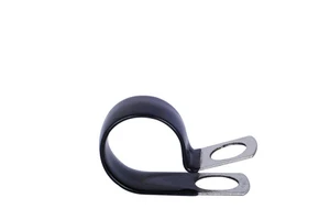 Stainless Steel P Type PVC Coated Cable Clamp/Clip