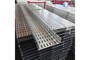 100mm Width Perforated Cable Tray GI Steel