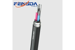 Fengda TECK90 Stranded Aluminum Conductor XLPE Aluminum Armored Cable Rated for Petrochemical