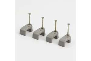 Self-Adhesive PA Material Cable Clips for Home & Industrial Use Wire Organization