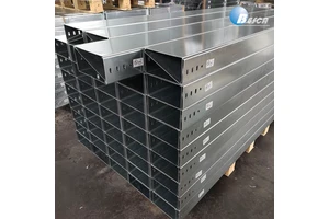 Besca Customized Sizes Cable Tray Steel Galvanized GI Cable Trunking