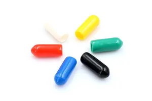 Plastic 12mm Size Switch Caps Toggle Switch Tip Miniature Mini Bat Toggle Switch Cable End Caps