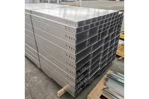 Lightweight Aluminum Alloy Cable Tray, Custom Size Available for Coastal Engineering Cable Wiring Installation