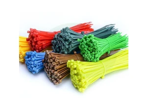 Factory Cable Tie Price 100Pcs/Bag Eco-friendly Durable Multiple Sizes Nylon Cable Tie Self-locking Plastic Zip Ties Wraps