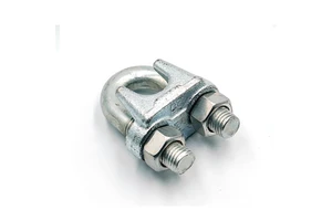 Zinc Plated Galvanized Wire Cable Clip A Type Malleable Wire Rope Clips