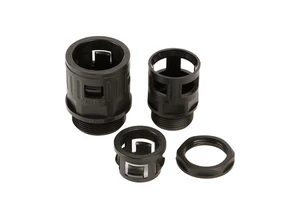 Free Sample Plastic Conduit Union Corrugated Tube Connectors Conduit Glands PE AD34.5