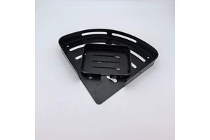 Aluminum Wall Adhesive Multifunction Bracket Rack Storage Shower Caddy Customizable Color OEM/ODM Welcome Bathroom Corner Shelf