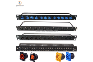 12 Port Patch Panel Metal Structure OEM Fireproof High Quality 12port Patch Panel Wholesale