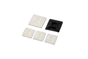 30*30 Nylon Tie Mounts with Green Glue & Black Seat Self-Adhesive Base Mounts