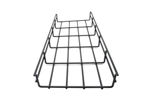 High Strength Galvanized Wire Mesh Cable Tray Lightweight Corrosion Resistant For Industrial Wiring Management
