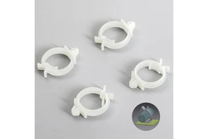 Plastic Nylon Snap in Push Mount Locking Cable Wire Management Cable Wire Organizer Cable Clamp Clip Round Wire Saddle