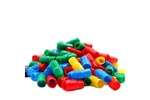 PVC Insulating Sheath Flame Retardant Cable End Cap Vinyl Wire End Caps for Cable Lugs Electric Terminals