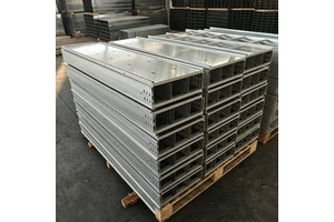 Customizable Hot-Dip Galvanized Fire-Resistant Cable Tray, Custom Size & Thickness For Electrical Cable Safety