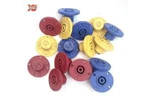 YJ 4Pin NL4FC Audio Gray High-end Speaker Cable Dust Cap Female Base Accessories Kits