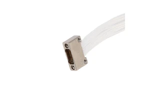 J63A Series Micro-D Connector Cable Electrical Copper Connectors Aviation Plug Male Female Black/White