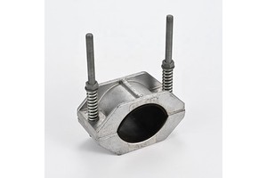 JGH High Voltage Cable Clips Aluminum Alloy Base and Steel Core Cable Fixing Clamp
