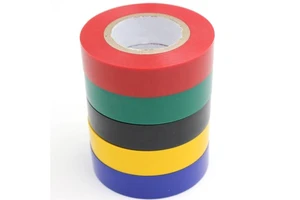 Waterproof PVC Electrician Insulating Tape, Flexible Anti-Aging Strong Adhesion, Widely Used in Wire Binding, Cable Wrapping