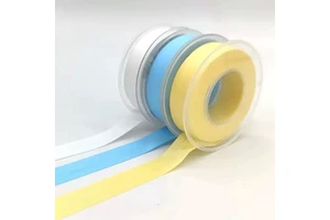 High-quality Colored PTFE Thread Seal Tape For Natural Gas, Pure PTFE, 0.2mm Thickness, Customizable Color And Size