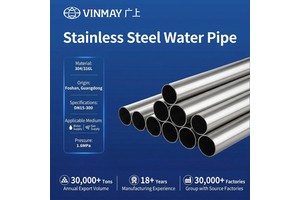 Durable Cold Rolled ASTM Standard Stainless Steel Alloy Water Pipe 201 304 316 Residential Plumbing Supply