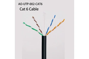 Cat6 Riser (CMR) 4 Pair Solid Bare Copper 550MHz PoE++ (4PPoE) ETL Listed Unshielded Twisted Pair (UTP) Bulk Ethernet Cable