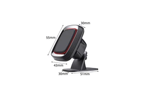 Custom Adhesive Magnet Base Rotating Dashboard Vehicle Compact Magnetic Phone Holder Mount Hand View Safe Magnetic Phone Holder