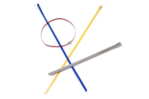 Multicolor Cable Ties Electrical Installation Industrial Wiring Daily Organization Secure Cable Management Multicolor Shaped Tie