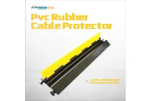 Cable Protection, Construction Site, Concert, Stage Wire Protection Device Cable 2 Channel PVC Ramp