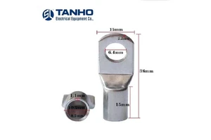 TANHO SC Type Tubular Cable End Electrical Terminals Copper Compression Crimp Cable Lugs Price