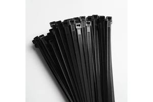 Factory Wholesale Heavy Duty Nylon Cable Ties 2.5x100mm Self-Locking Premium Quality Plastic Zip for Cable Wire