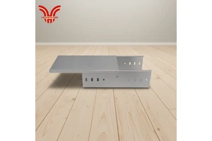 HUAPENG CE Certified Corrosion-Resistant Powder-Coated Ventilated Cable Cable Trunking For Commercial Complexes