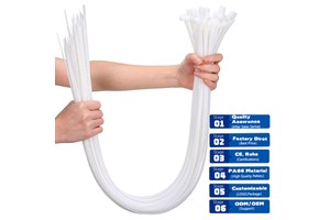 High Quality Durable Using Various Adjustable Plastic Round Cable Clips
