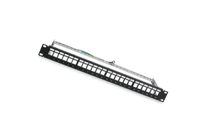 Cat6 UTP 24Port 1U 19 Inch Wall/Rack Mount 110 Krone Dual IDC Gigabit RJ45 Patch Panel