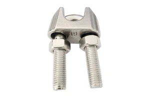 Wire Rope Clips SS316/SS304 Stainless Steel DIN741 Wire Cable Clamp