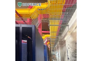 Wall Mount Bracket Low Carbon Steel Galvanized Wire Mesh Cable Tray Wall Installation Adaptation Duty Support Anti-Corrosion