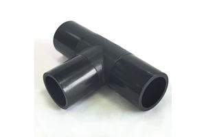 HDPE Pipes and Fittings for Water Supply Dn16-630mm PE 100 SDR11 High Quality Plastic Tee Pipe Fittings