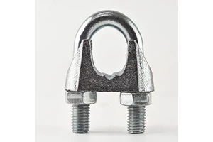 Din741 Galvanized High Quality Malleable Wire Rope Clip Cable Clamp