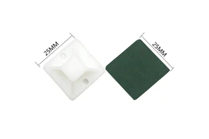 Full Size Cable Tie Mount Nylon Base of Cable Tie Adhesive Base