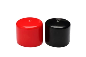 1.3mm-90mm PVC Rubber Cable Wire Stopper Cover Set Threaded Sheath Silicone Sleeve Tips with Outer Lid Dust Plug Cable End Caps
