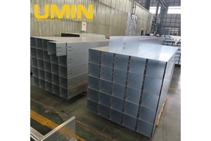 Industrial Various Sizes Steel Galvanized Trough Type Cable Tray with Cover