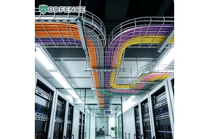 Wire Mesh Cable Tray Anti-Corrosion Wire Basket Tray Chemical Factory Corrosive Environment Cable Support Solution Cable Trays